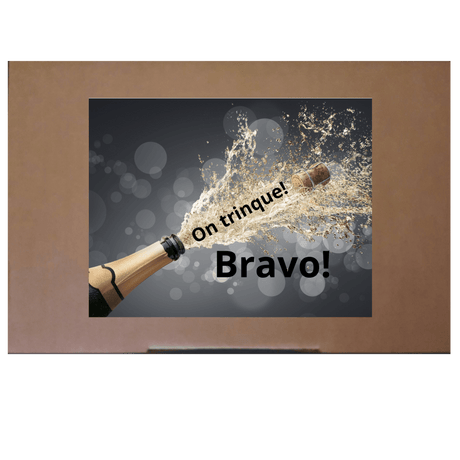 BOX ON TRINQUE! BRAVO! PERSONNALISABLE - TRÉSOR SURPRISE