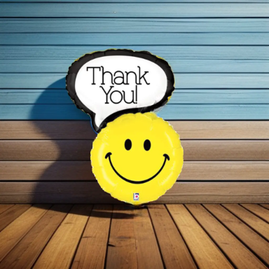 BOX BALLON ROND EMOJI THANK YOU - TRESOR SURPRISE - TRÉSOR SURPRISE