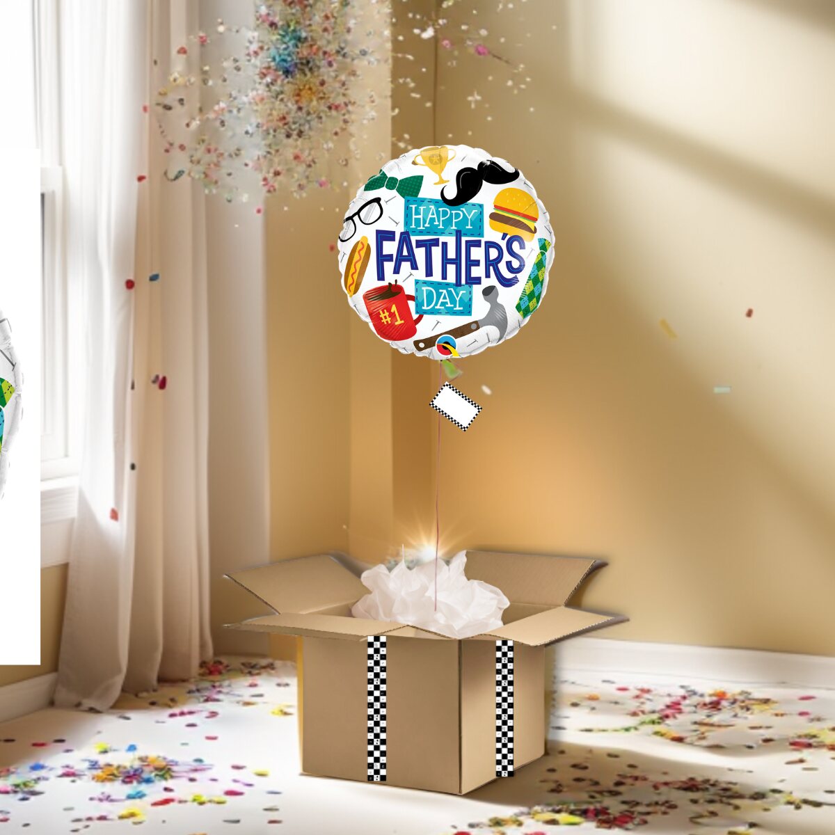BOX BALLON HAPPY FATHER DAY - TRESOR SURPRISE - TRÉSOR SURPRISE