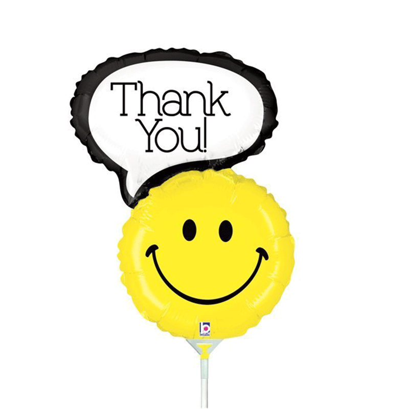 BOX BALLON ROND EMOJI THANK YOU - TRESOR SURPRISE - TRÉSOR SURPRISE